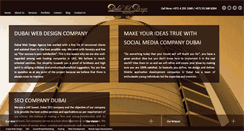 Desktop Screenshot of dubaiwebdesignagency.com