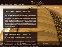 Tablet Screenshot of dubaiwebdesignagency.com